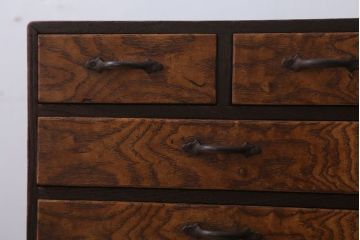 アンティーク家具　和製アンティーク　古い木製の小引き出し