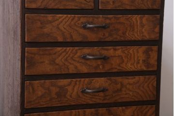 アンティーク家具　和製アンティーク　古い木製の小引き出し