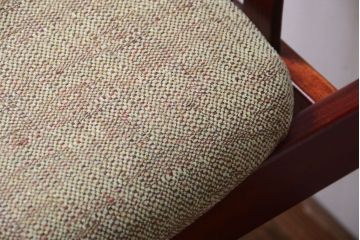 レトロ家具　和製アンティーク　レトロで上品なデザインの古いチェア(2)