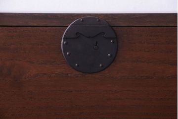 アンティーク家具　古民具・骨董　明治〜大正期　一本物!厚手金具のアンティーク衣装箪笥(2)