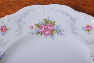アンティーク雑貨　イギリス　Royal Albert(ロイヤルアルバート)　Tranquillity(トランキュリティ)シリーズ　ディナープレート5枚(洋食器)