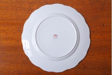 アンティーク雑貨　イギリス　Royal Albert(ロイヤルアルバート)　Tranquillity(トランキュリティ)シリーズ　ディナープレート5枚(洋食器)