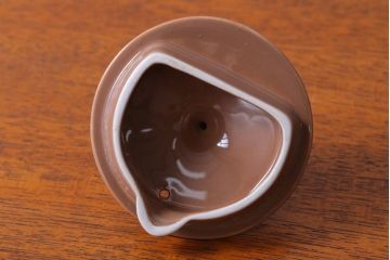 イギリスビンテージ　MYOTT(ミヨット)　Pineconesシリーズ　ティーポット・クリーマー2点(洋食器)