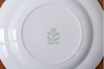 アンティーク雑貨　イギリスビンテージ　Barratts(バラッツ)　カップ&ソーサー2客・プレート2枚(洋食器)