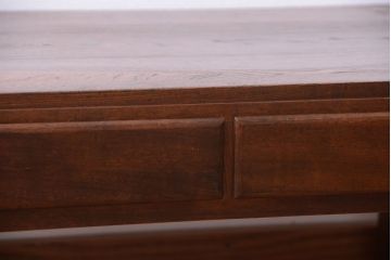 アンティーク家具　和製アンティーク　引き出し付き!シンプルで上品な木製文机
