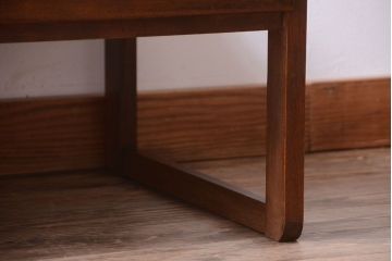 アンティーク家具　和製アンティーク　引き出し付き!シンプルで上品な木製文机