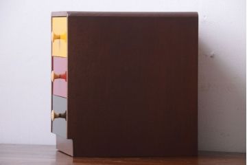 レトロ家具　和製アンティーク　レトロで小ぶりな可愛い小引き出し
