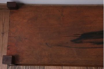 アンティーク雑貨　和製アンティーク　黒柿材!古い木製の置床