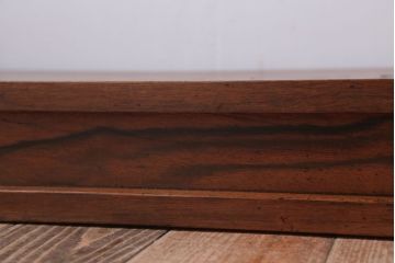 アンティーク雑貨　和製アンティーク　黒柿材!古い木製の置床