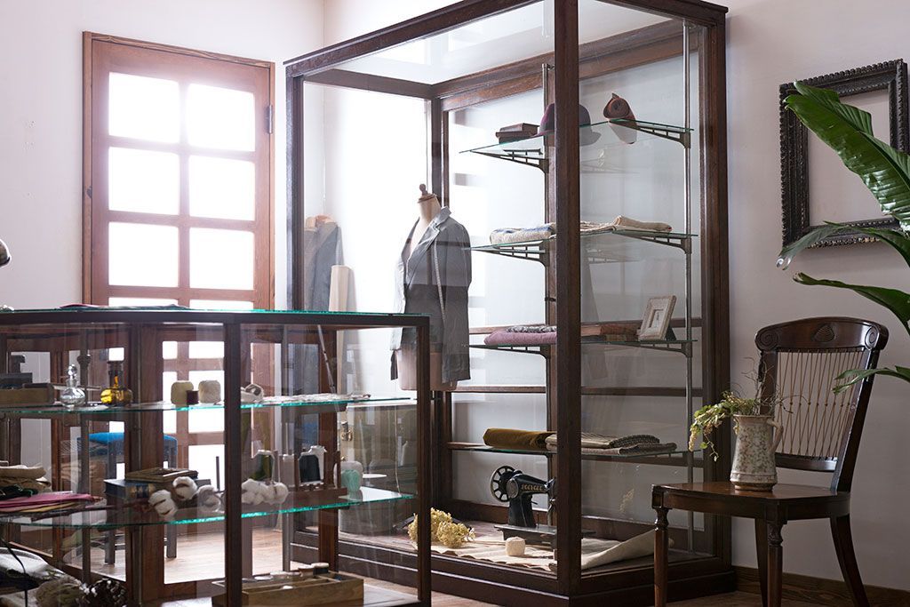 アンティーク家具　アンティーク　超特大!店舗用ショーウィンドーガラスケース
