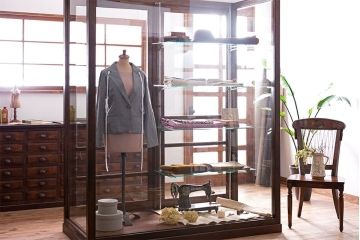 アンティーク家具　アンティーク　超特大!店舗用ショーウィンドーガラスケース