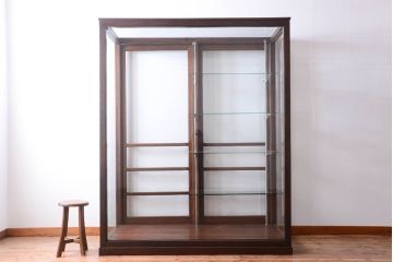 アンティーク家具　アンティーク　超特大!店舗用ショーウィンドーガラスケース