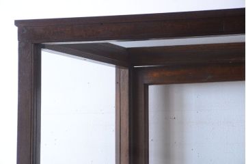 アンティーク家具　アンティーク　超特大!店舗用ショーウィンドーガラスケース