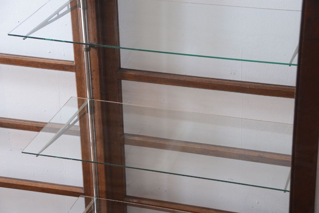 アンティーク家具　アンティーク　超特大!店舗用ショーウィンドーガラスケース