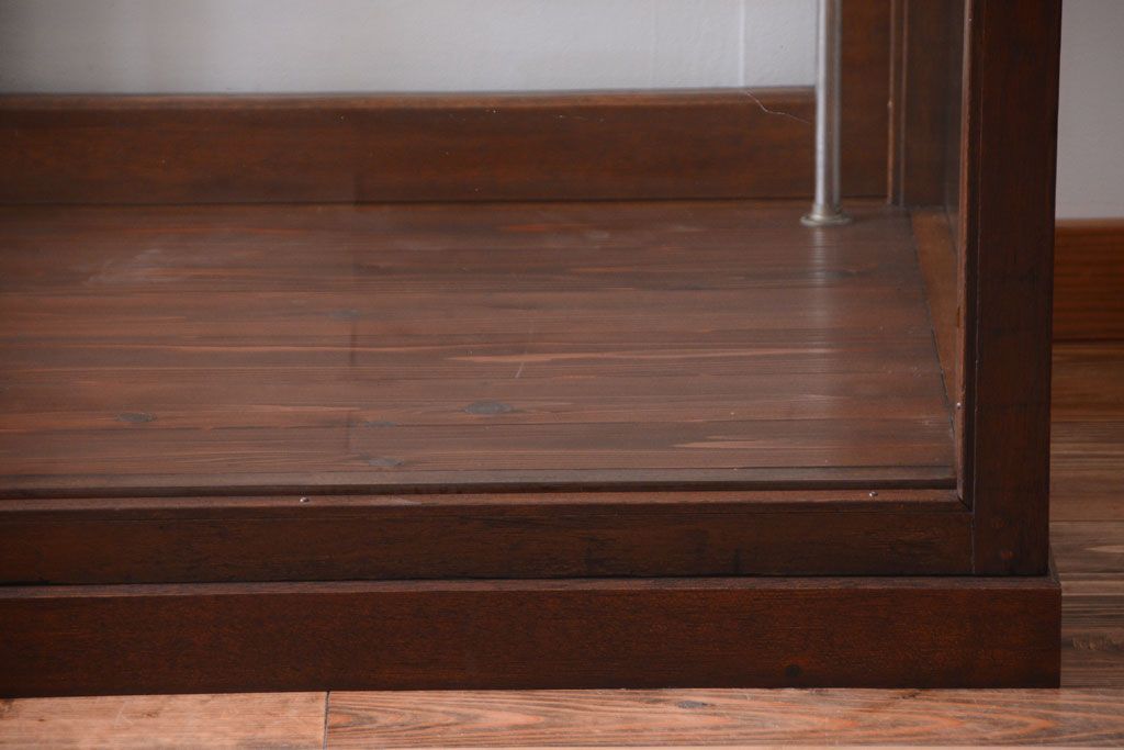 アンティーク家具　アンティーク　超特大!店舗用ショーウィンドーガラスケース