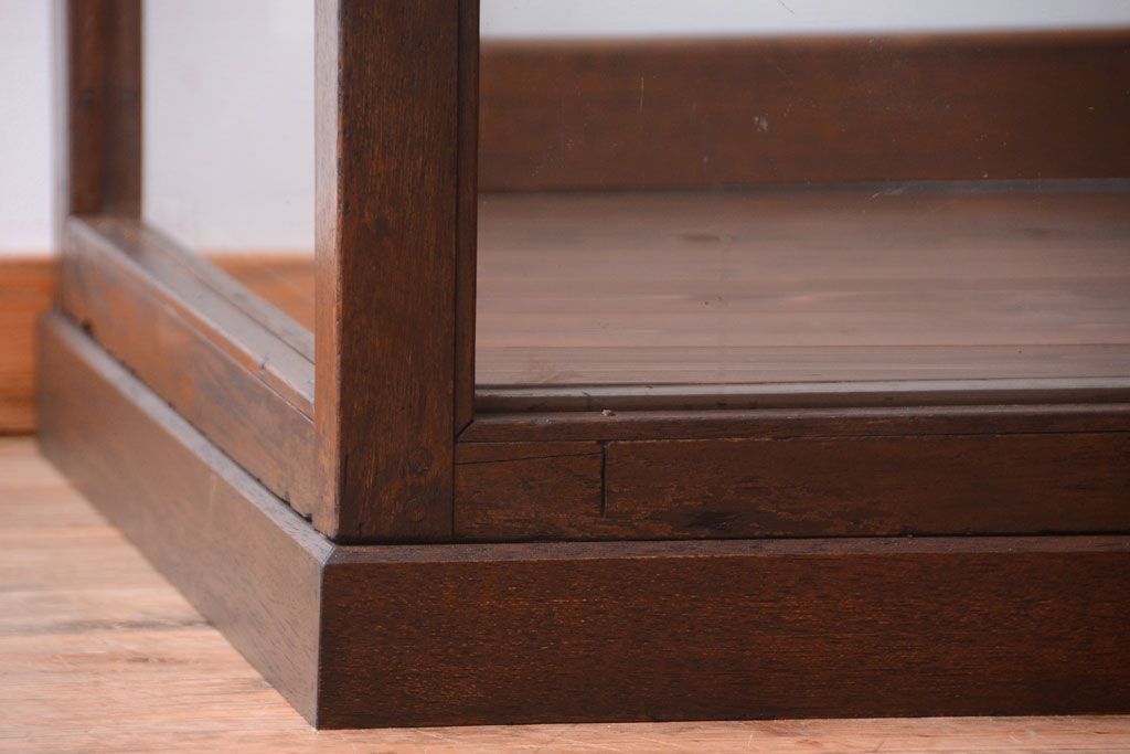 アンティーク家具　アンティーク　超特大!店舗用ショーウィンドーガラスケース