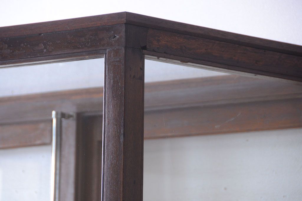 アンティーク家具　アンティーク　超特大!店舗用ショーウィンドーガラスケース