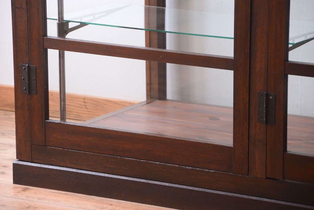 アンティーク家具　アンティーク　超特大!店舗用ショーウィンドーガラスケース