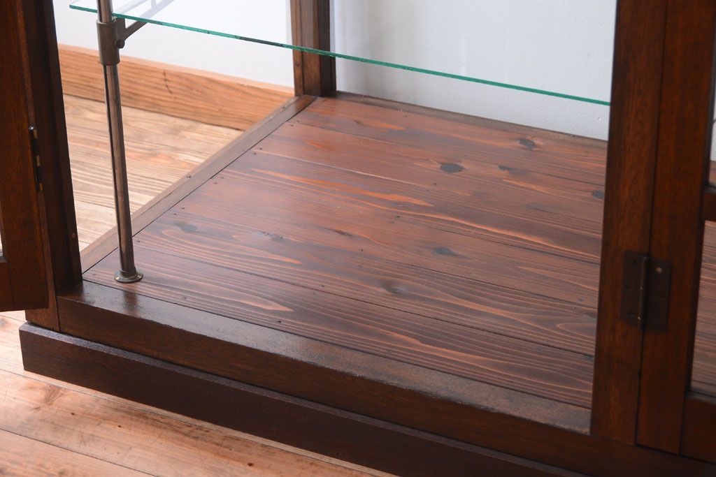 アンティーク家具　アンティーク　超特大!店舗用ショーウィンドーガラスケース