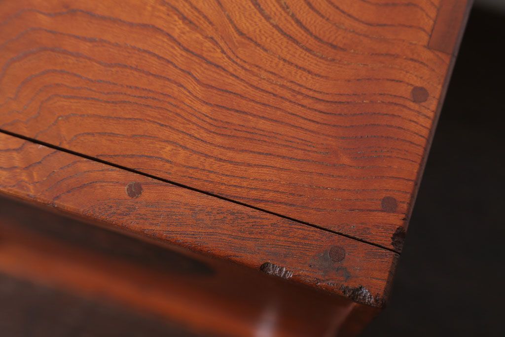 アンティーク雑貨　古民具・骨董　総欅材!アンティーク時代箱