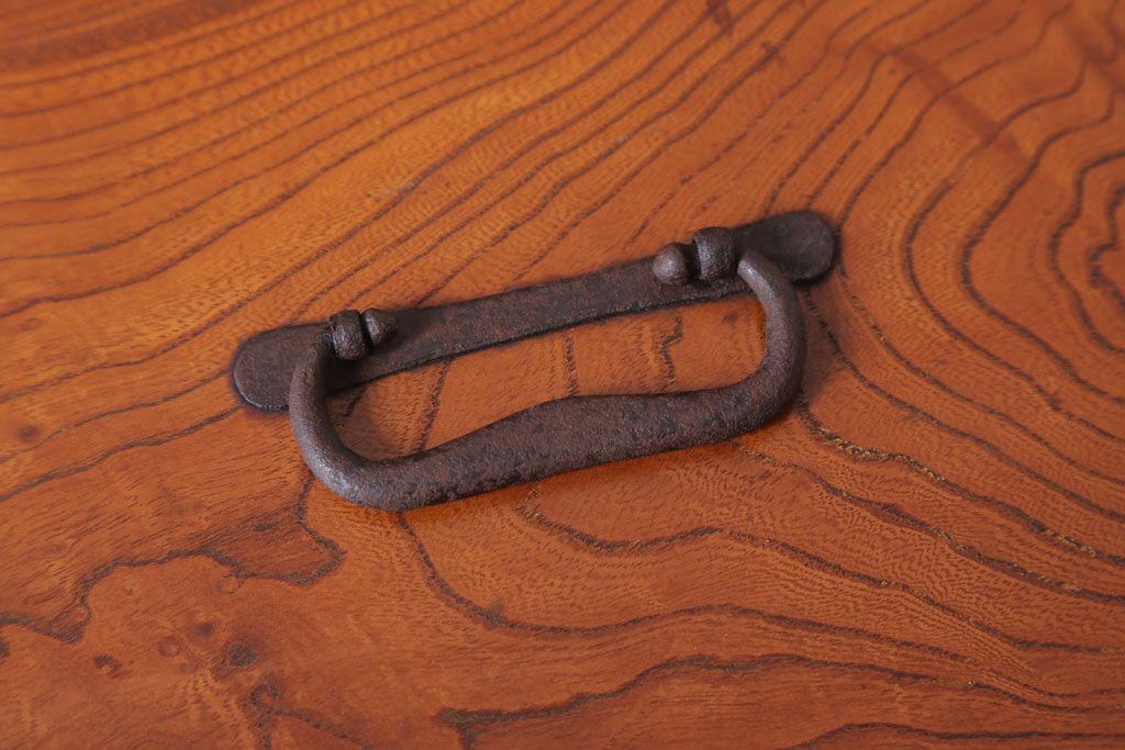 アンティーク雑貨　古民具・骨董　総欅材!アンティーク時代箱