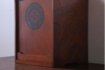 アンティーク雑貨　古民具・骨董　総欅材!アンティーク時代箱