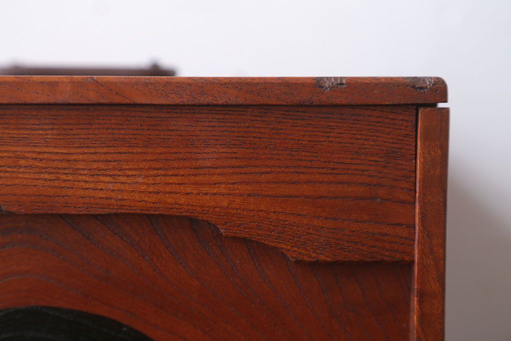 アンティーク雑貨　古民具・骨董　総欅材!アンティーク時代箱