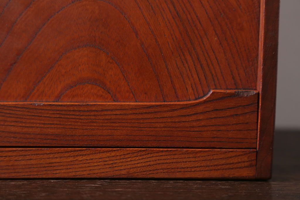 アンティーク雑貨　古民具・骨董　総欅材!アンティーク時代箱