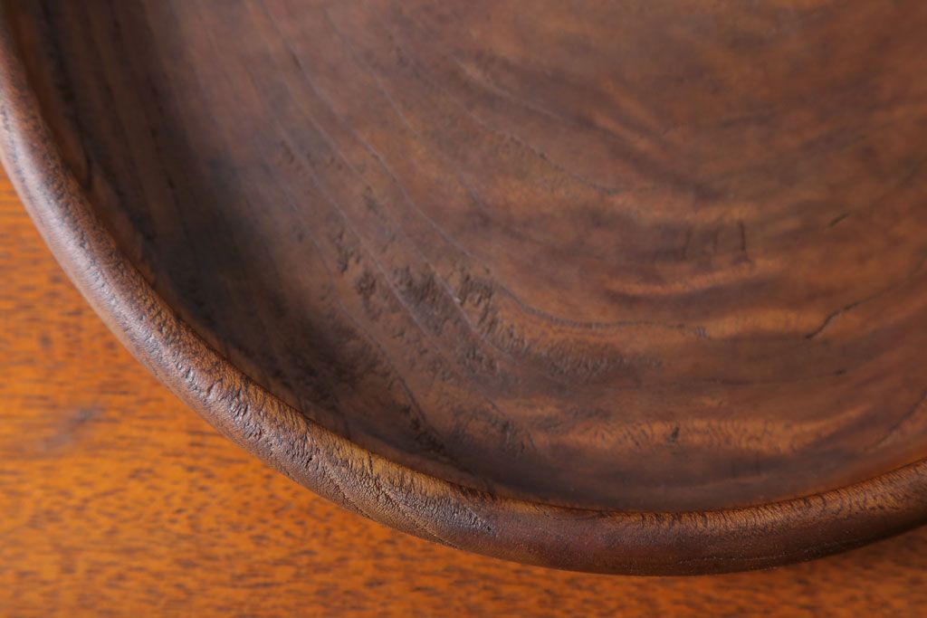 アンティーク雑貨　和製アンティーク　大正〜昭和期　古い木製お盆3サイズセット