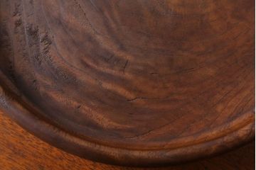 アンティーク雑貨　和製アンティーク　大正〜昭和期　古い木製お盆3サイズセット