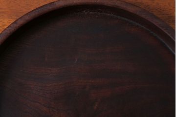 アンティーク雑貨　和製アンティーク　大正〜昭和期　古い木製お盆3サイズセット