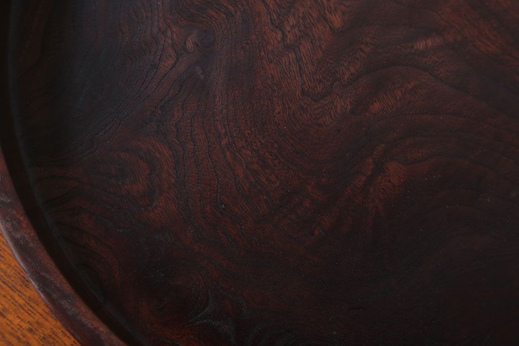 アンティーク雑貨　和製アンティーク　大正〜昭和期　古い木製お盆3サイズセット