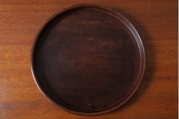 アンティーク雑貨　和製アンティーク　大正〜昭和期　古い木製お盆3サイズセット