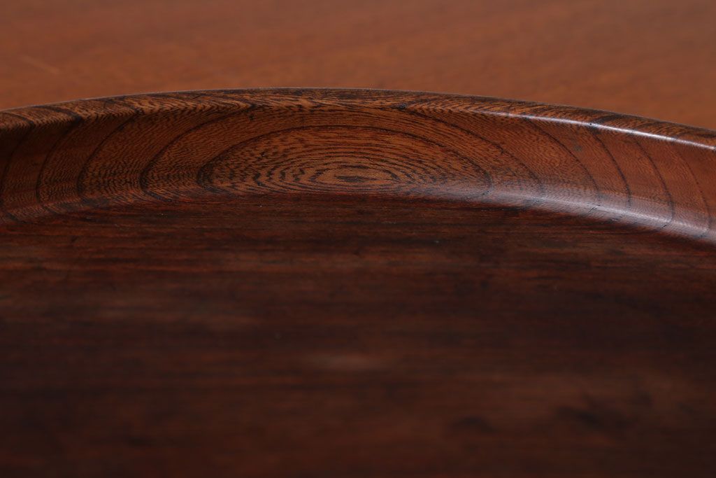 アンティーク雑貨　和製アンティーク　大正〜昭和期　古い木製お盆3サイズセット