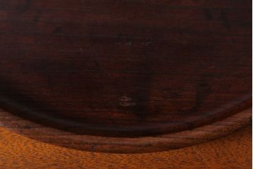 アンティーク雑貨　和製アンティーク　大正〜昭和期　古い木製お盆3サイズセット