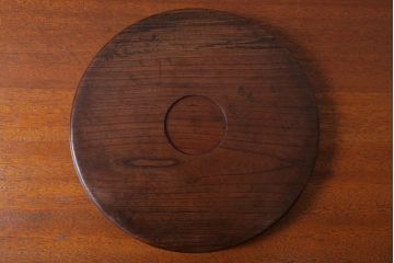 アンティーク雑貨　和製アンティーク　大正〜昭和期　古い木製お盆3サイズセット