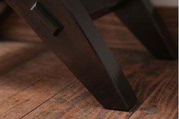 中古　松本民芸家具　#222　鞍型スツール(ラッシスツール)(2)