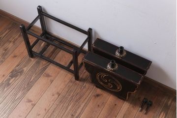 アンティーク雑貨　古民具・骨董　古い指樽(花見樽・袖樽・祝樽)