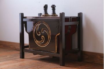 アンティーク雑貨　古民具・骨董　古い指樽(花見樽・袖樽・祝樽)