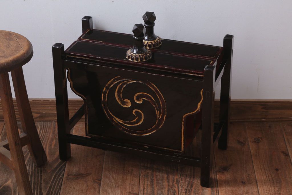 アンティーク雑貨　古民具・骨董　古い指樽(花見樽・袖樽・祝樽)