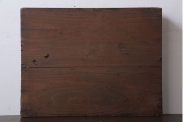 アンティーク雑貨　アンティーク　古い木のコレクションボックス(1)