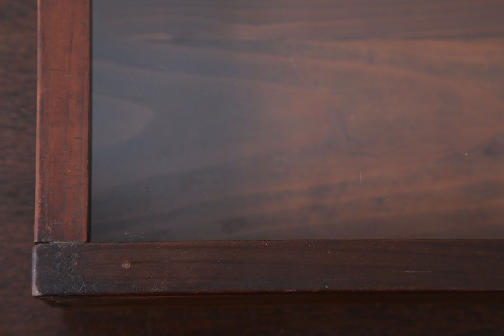 アンティーク雑貨　アンティーク　古い木のコレクションボックス(2)