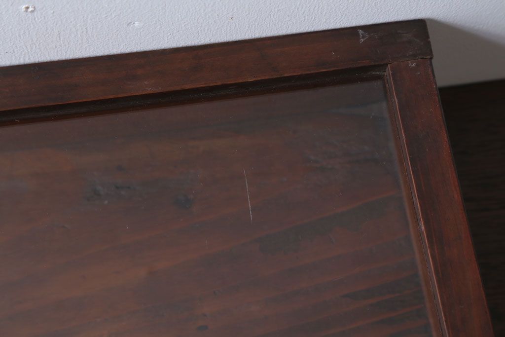 アンティーク雑貨　アンティーク　古い木のコレクションボックス(2)