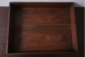 アンティーク雑貨　アンティーク　古い木のコレクションボックス(2)