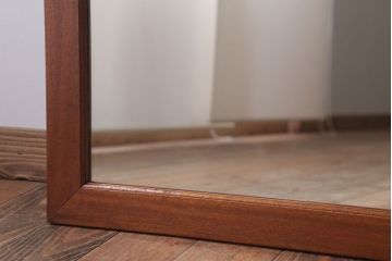 アンティーク雑貨　アンティーク　特大サイズ!大きな縦型姿見(鏡・ミラー)