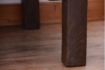 アンティーク家具　和製アンティーク　杉材!浮造り仕上げの高級座卓