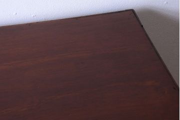 アンティーク家具　和製アンティーク　ネームプレート付き!古いナラ材の縦型20杯引き出し(ドロワー)