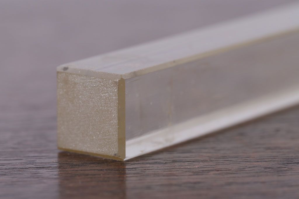 アンティーク雑貨　和製アンティーク　レトロモダンなガラスポールタオル掛け