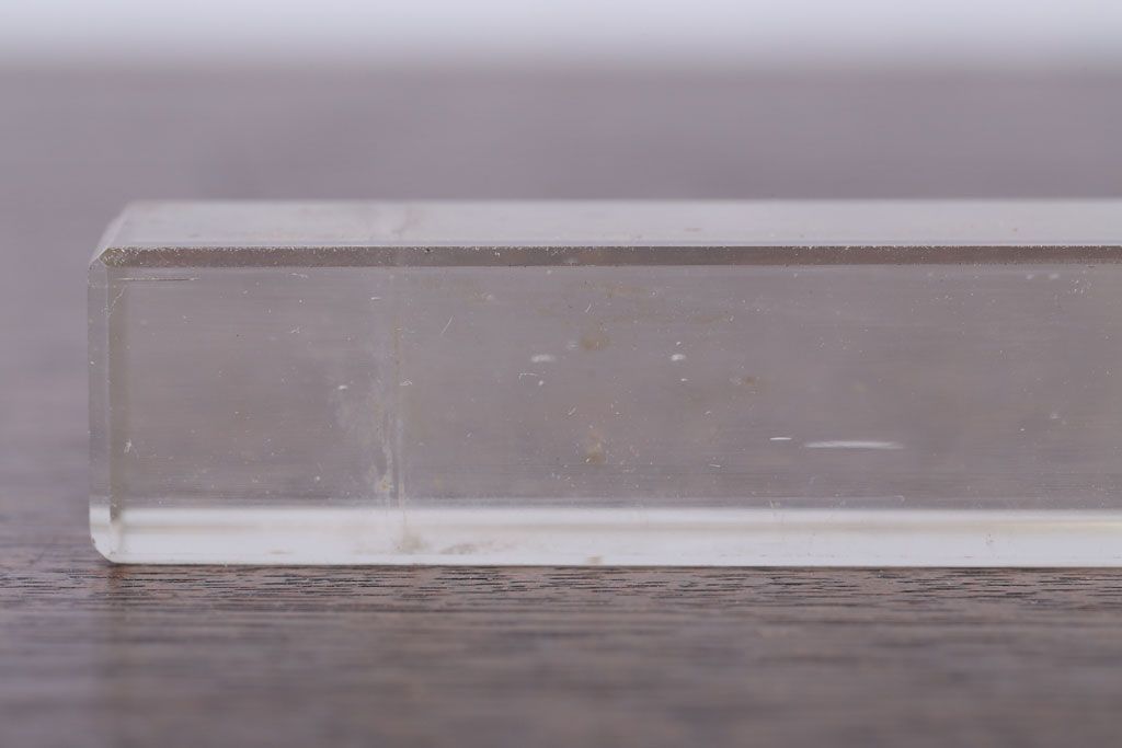 アンティーク雑貨　和製アンティーク　レトロモダンなガラスポールタオル掛け