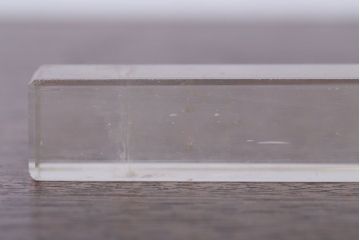 アンティーク雑貨　和製アンティーク　レトロモダンなガラスポールタオル掛け